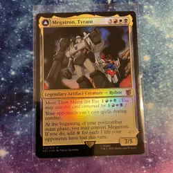 Megatron, Tyrant Megatron, Destructive Force (FOIL) x1 - MTG Transformers - Image 1