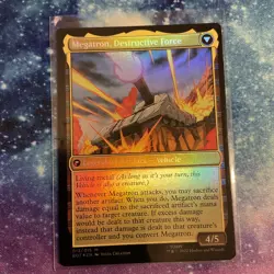 Megatron, Tyrant Megatron, Destructive Force (FOIL) x1 - MTG Transformers - Image 2