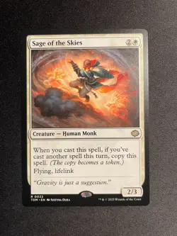 MTG Sage of the Skies, NM-Mint, (TDM #0022) Regular - Image 1