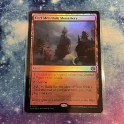 Cori Mountain Monastery (FOIL) x1 - MTG Tarkir: Dragonstorm TDM #252 - Image 1