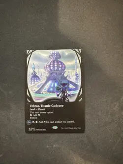 Uthros, Titanic Godcore (Borderless) - 0285 - Edge of Eternities - MTG NM/M - Image 1