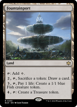 Fountainport (REGULAR) x1 - MTG Bloomburrow BLB #253 - Image 1