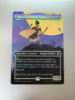 Haliya, Guided By Light - 289 - MTG: Edge of Eternities -Borderless -Rare - FOIL - Image 1