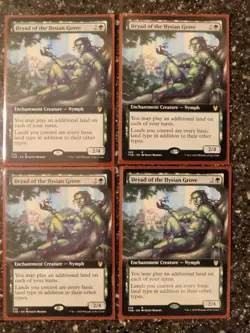 1x Dryad of the Ilysian Grove (Extended Art) Theros Beyond Death MTG NM 4 Availa - Image 5