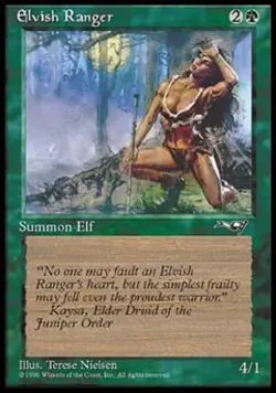 Elvish Ranger (2) - Light Play MTG Alliances - Image 1