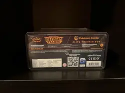 Obsidian Flames ETB - Pokemon Center Elite Trainer Box Factory Sealed W/Case - Image 4