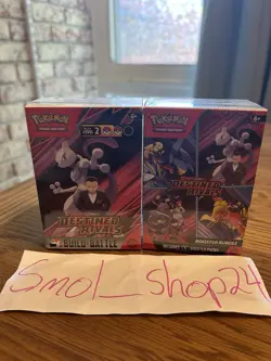 Pokemon Destined Rivals Booster Bundle AND Build & Battle Box FACTORY SEALED - Image 1