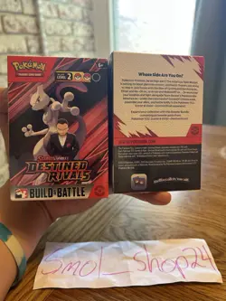 Pokemon Destined Rivals Booster Bundle AND Build & Battle Box FACTORY SEALED - Image 3