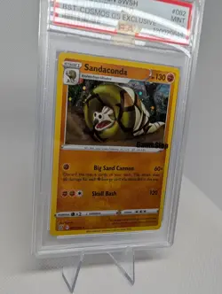 PSA 9 Mint Sandaconda #082/163 Battle Styles Gamestop Promo 2021 Pokemon TCG - Image 2