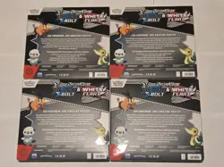 Pokemon Black Bolt And White Flare Unova Poster Collection Box Lot Of 4 - Image 2