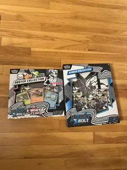 Pokemon Black Bolt and White Flare Collection Bundle Binder & Poster Collection - Image 1