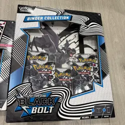 Pokemon Black Bolt and White Flare Collection Bundle Binder & Poster Collection - Image 2