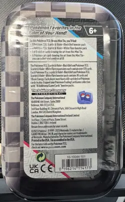 Pokemon TCG Black Bolt White Flare Unova Mini Tin Sealed Krookodile & Excadrill - Image 2