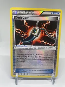 1 x Pokemon Dark Claw - 92/108 - Uncommon - Reverse - Dark Explorers - LP - Image 1