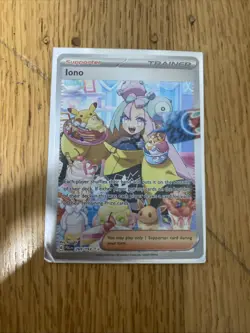 Iono 269/193 Sv02: Paldea Evolved Holo Special Illustration Rare Pokemon TCG - Image 2