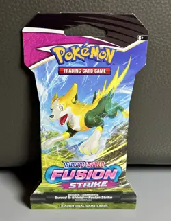 Pokemon TCG - SWSH Fusion Strike Sleeved Booster Pack (Random Art) - New/Sealed - Image 1