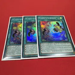 Yugioh - Yummy Surprise SUPER JUSH-EN025 -NM x3 - Image 1