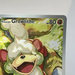 Hisuian Growlithe Full Art Illustration Rare Twilight Masquerade 181/167 Pokemon - Image 2