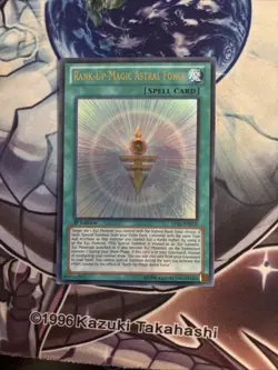 (YBL) Yugioh - Rank-Up-Magic Astral Force (Ultra Rare) (1st)- LVAL-EN059 LP - Image 1