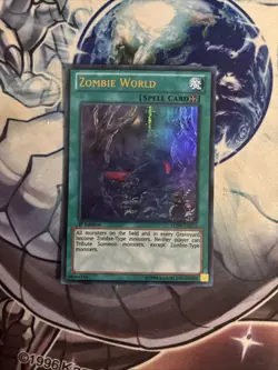 (YBL) Yugioh - Zombie World (Ultra Rare) (1st Edition) - LCJW-EN213 LP - Image 1