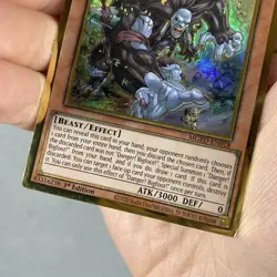 Yugioh - Danger! Bigfoot! (Gold Rare) (1st Edition) - MGED-EN018 - Image 3