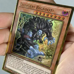 Yugioh - Danger! Bigfoot! (Gold Rare) (1st Edition) - MGED-EN018 - Image 4