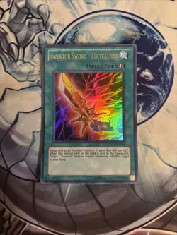 (YBL) Yugioh Inzektor Sword - Zektkaliber ORCS-EN054 Ultra Rare Unlimited LP - Image 1