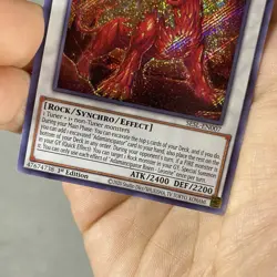 YUGIOH ADAMANCIPATOR RISEN LEONITE SESL-EN007 1ST SECRET - Image 4