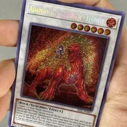 YUGIOH ADAMANCIPATOR RISEN LEONITE SESL-EN007 1ST SECRET - Image 5