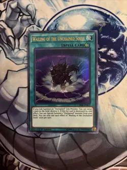 (YBL) Yugioh Wailing of the Unchained Souls CHIM-EN055 Ultra Rare 1st Ed VLP - Image 1