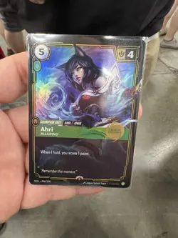 League of Legends Champion Ahri Card - Alluring Edition Gencon Exclusive - Image 1