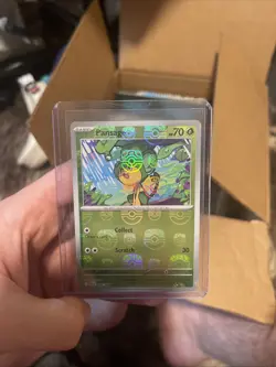 Pansage Master Ball Foil 004/086 Pokemon Black Bolt 2025 Pack Fresh - Image 1