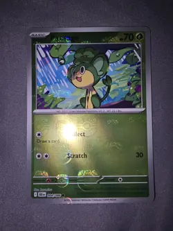 Pansage Master Ball Foil 004/086 Pokemon Black Bolt 2025 Pack Fresh - Image 1