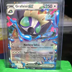 Grafaiai ex SVP 100 Scarlet & Violet Black Star Promo Near Mint Pokemon Card - Image 1