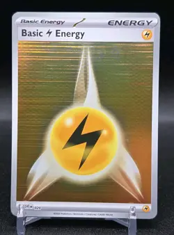 Pokemon TCG - Lightning Energy- 023 (Horizontal Holo) - Black Bolt & White Flare - Image 1