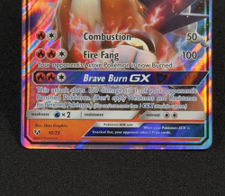 Pokemon TCG Card Entei GX 10/73 Ultra Rare Holo Shining Legends 2017 LP - D11 - Image 3