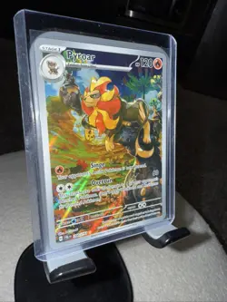 Pokemon Pyroar TCG Illustration Rare Holo Card 200/193 Sv02: Paldea Evolved - Image 3