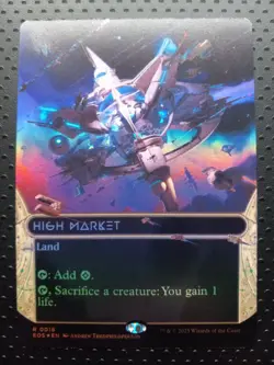 Magic The Gathering MTG Edge Of Eternities #18 High Market Borderless Foil - Image 1