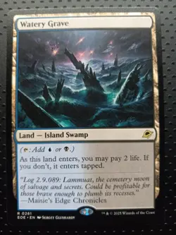 Magic The Gathering MTG Edge Of Eternities #261 Watery Grave - Image 1