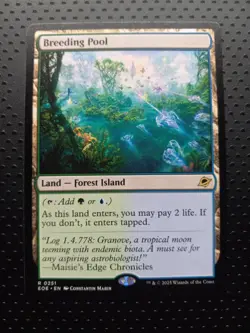 Magic The Gathering MTG Edge Of Eternities #251 Breeding Pool - Image 1