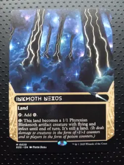 Magic The Gathering MTG Edge Of Eternities #20 Inkmoth Nexus Borderless - Image 1