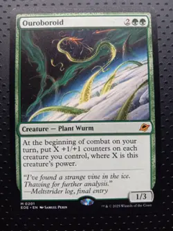 Magic The Gathering MTG Edge Of Eternities #201 Ouroboroid - Image 1