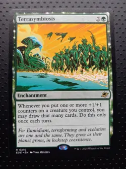 Magic The Gathering MTG Edge Of Eternities #210 Terrasymbiosis - Image 1