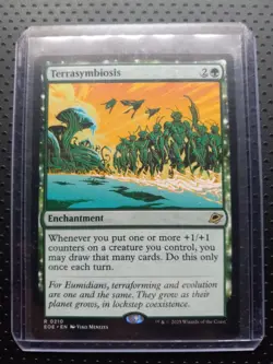 Magic The Gathering MTG Edge Of Eternities #210 Terrasymbiosis - Image 3