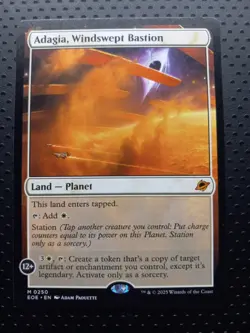 Magic The Gathering MTG Edge Of Eternities #250 Adagia, Windswept Bastion - Image 1