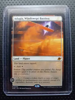 Magic The Gathering MTG Edge Of Eternities #250 Adagia, Windswept Bastion - Image 3