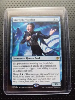 Magic The Gathering MTG Edge Of Eternities #78 Starfield Vocalist - Image 3