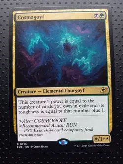 Magic The Gathering MTG Edge Of Eternities #215 Cosmogoyf - Image 1