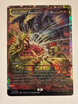 Mutinous Massacre (Showcase Fracture FOIL) Edge of Eternities - MTG - Image 1