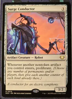 Surge Conductor - MTG - Commander: Edge of Eternities - Near Mint - English - Image 1